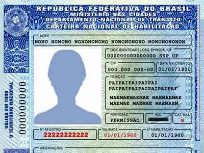  Brazilian Driver License Translation 